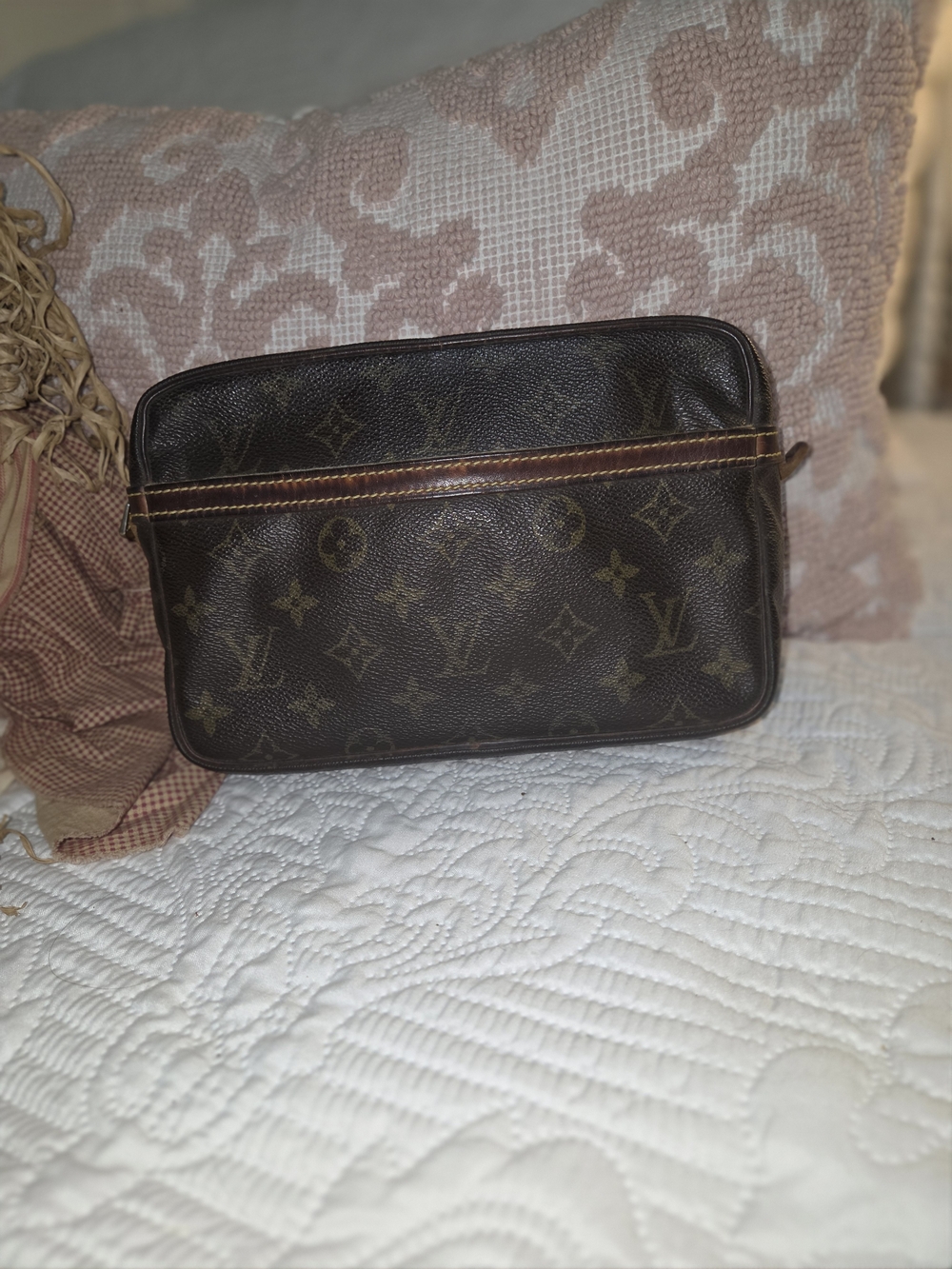 Louis Vuitton Monogram Compiegne 22 Clutch